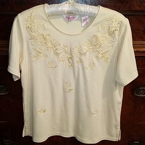 Together Classics pale yellow top